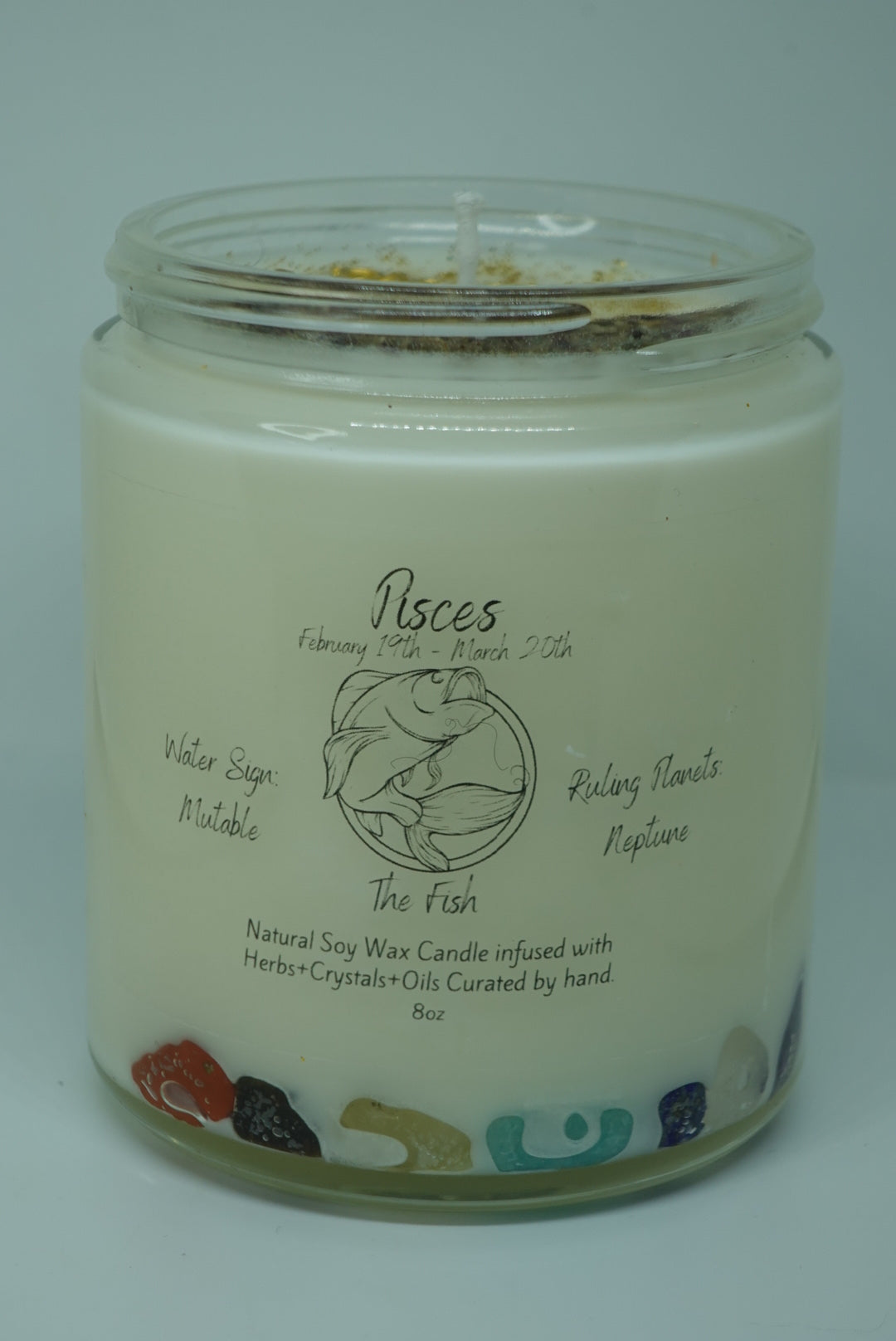 Pisces Candle