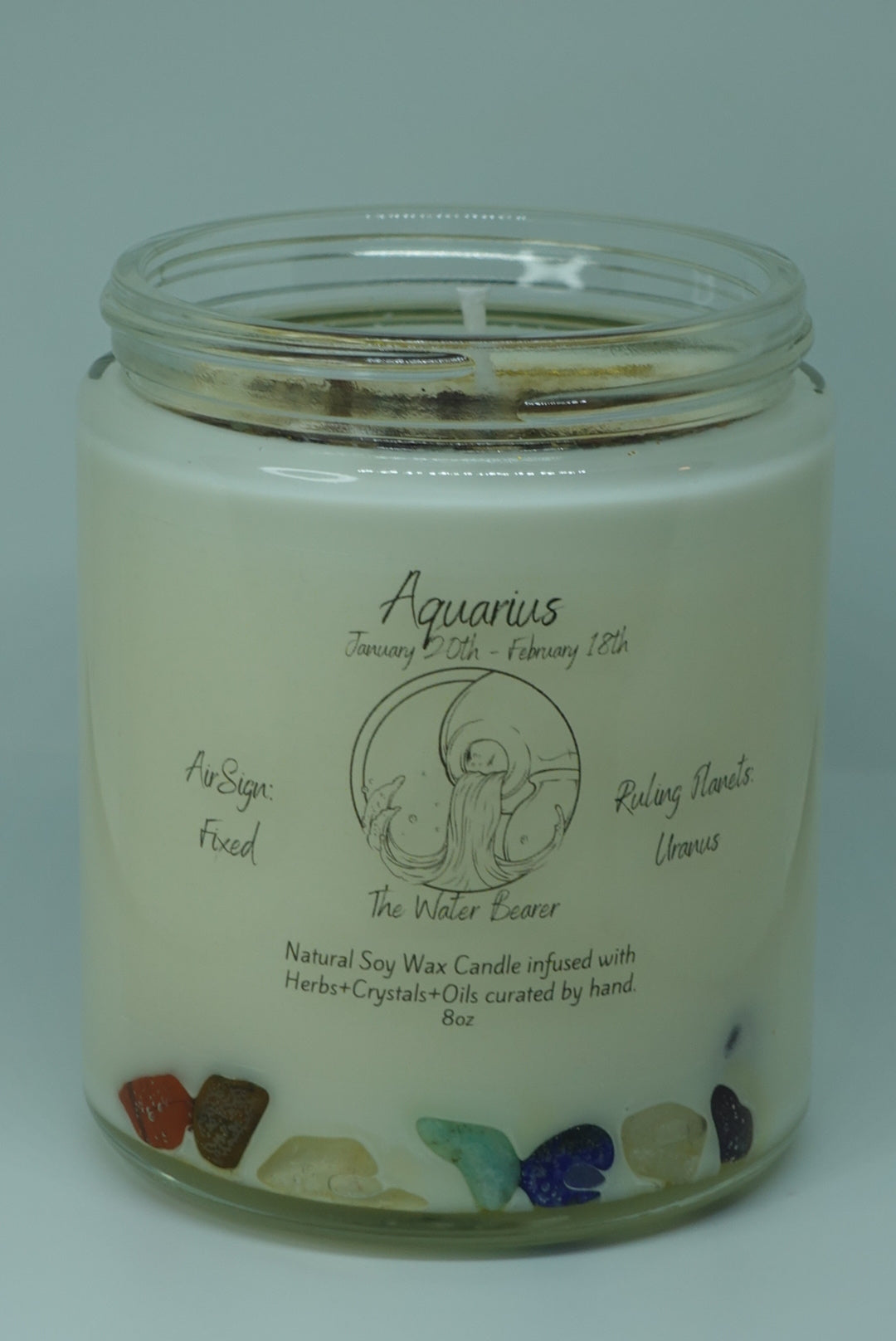 Aquarius Candle