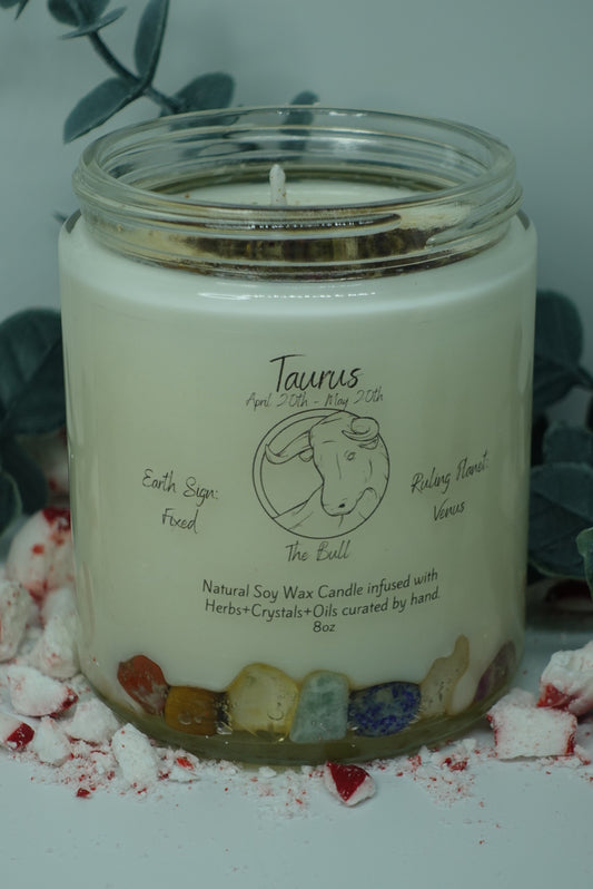 Taurus Candle