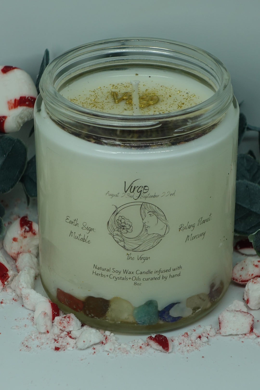 Virgo Candle