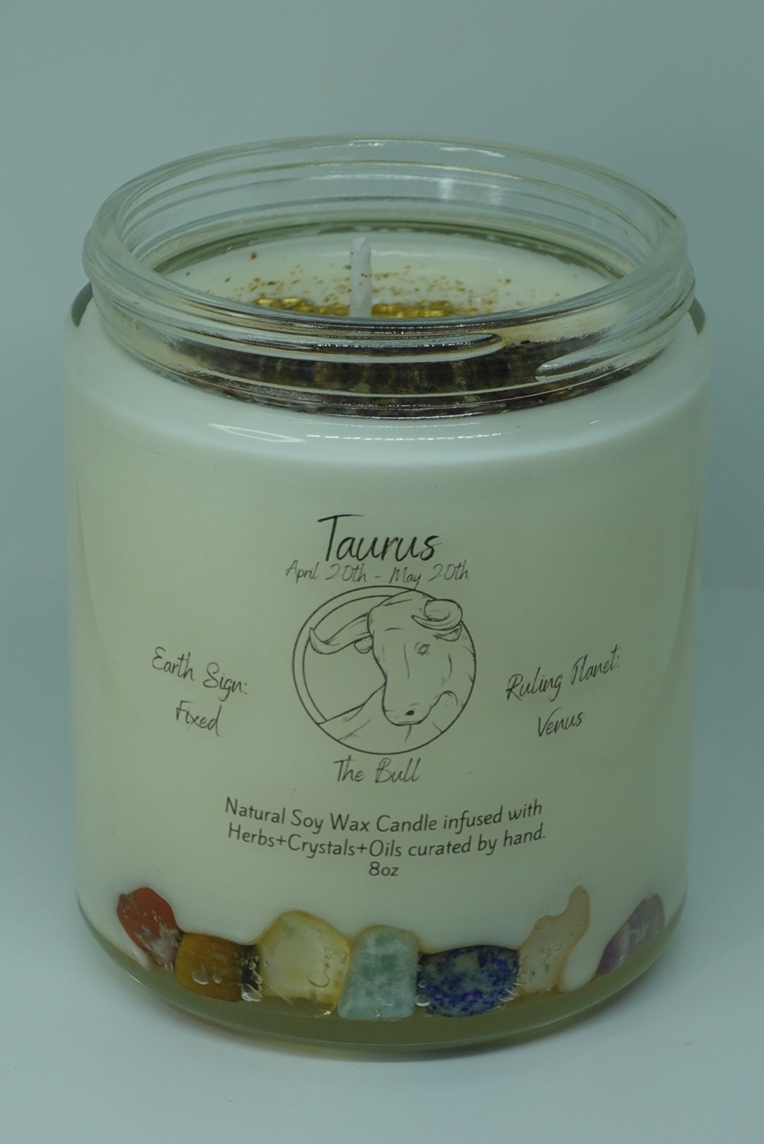 Taurus Candle